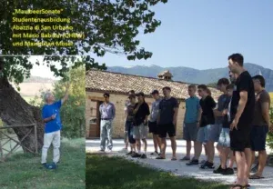 Maulbeer-Sonate: Maximilian Moser mit Studenten